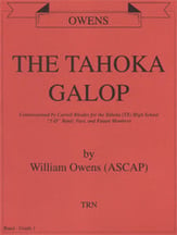 Tahoka Galop Concert Band sheet music cover